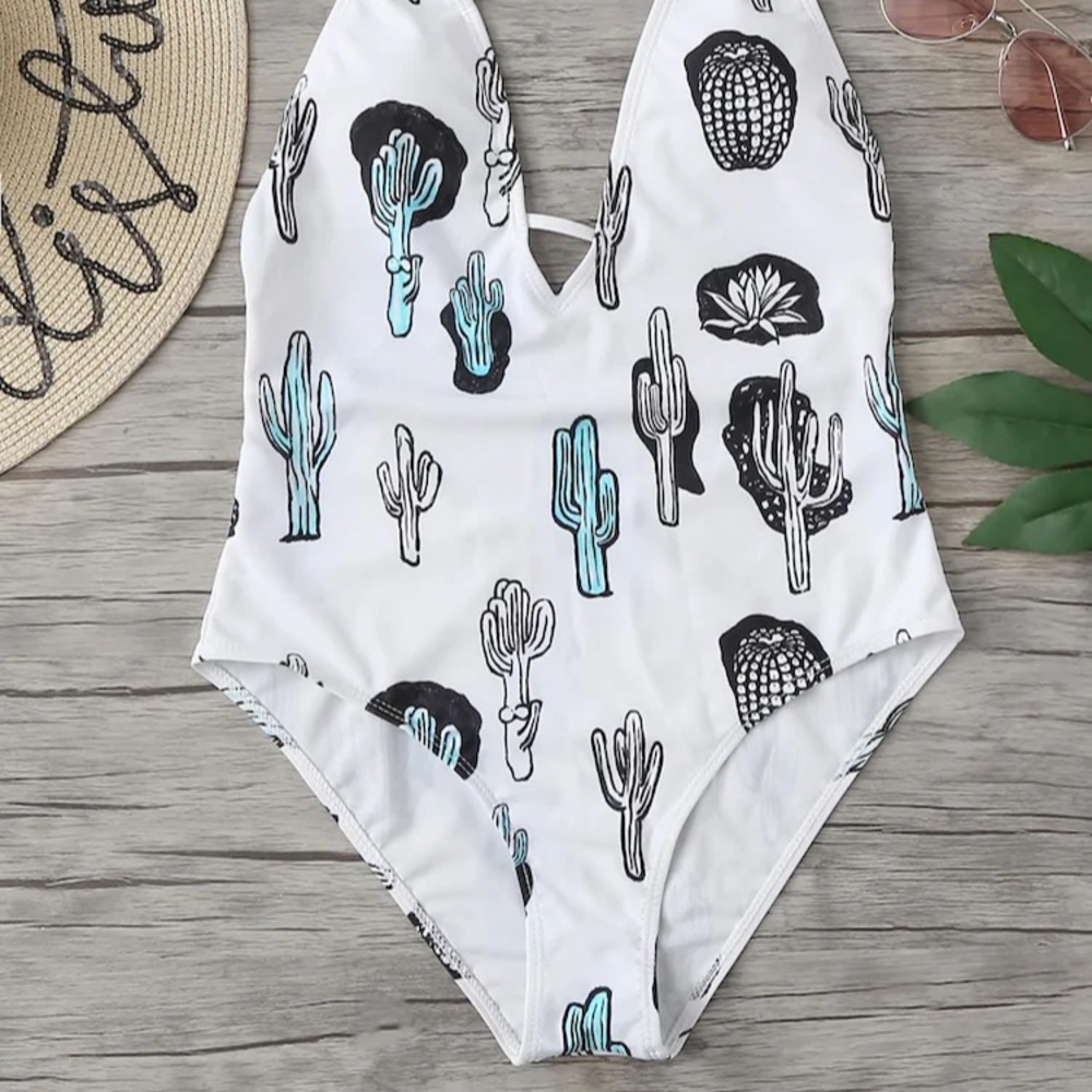 (New)Cute shell design one piece swimsuit